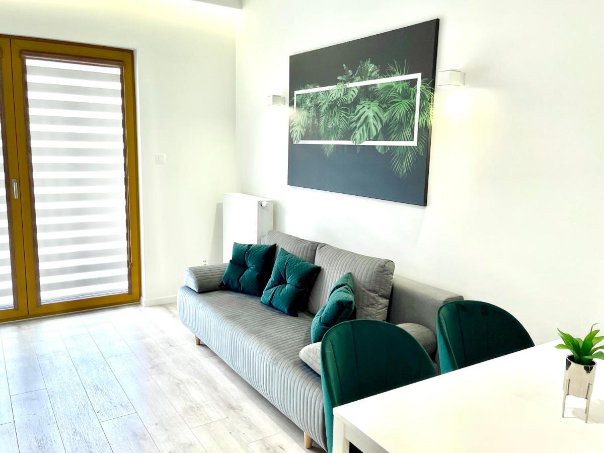 Modern Green Apartment Krakow Ngoại thất bức ảnh